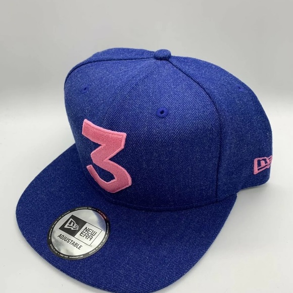 Chance The Rapper 3 New Era Cap Snapback Hat (DENIM BLUE) 100% Authentic - Picture 2 of 5